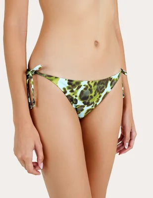 Bikini zingara estampado animal print a la cadera para mujer
