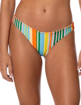 Bikini Maaji estampado a arayas a la cadera para mujer