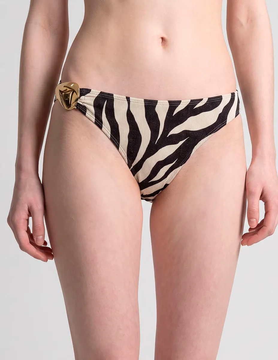 Bikini selmark estampado animal print a la cadera para mujer