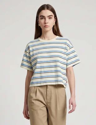 Playera manga corta levi's cuello redondo para mujer