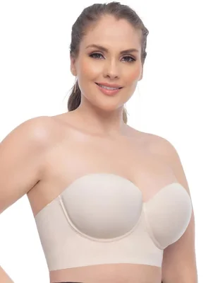 Brassiere strapless Uplady con copa para mujer