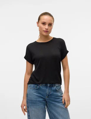 Playera manga corta Vero Moda cuello redondo para mujer