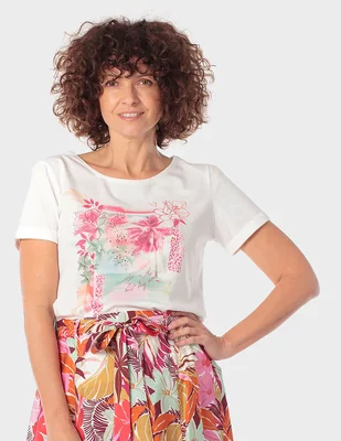 Playera punt roma para mujer
