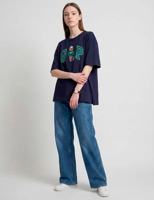 Playera manga corta para mujer