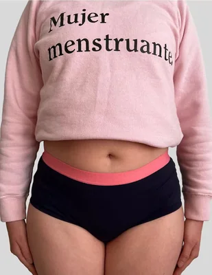 Panty menstrual Luna Segura flujo moderado
