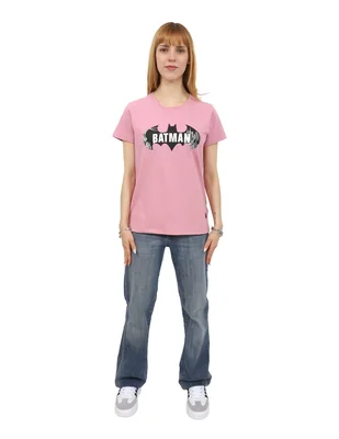 Playera manga corta K-Swiss Batman Catia cuello redondo para mujer