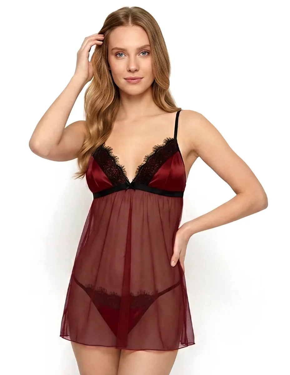 Baby doll cocoa lingerie