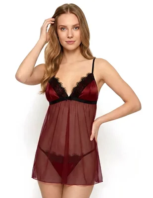 Baby doll cocoa lingerie