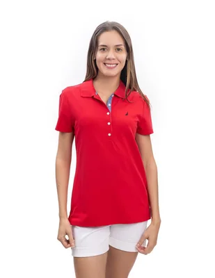 Playera tipo polo Nautica para mujer
