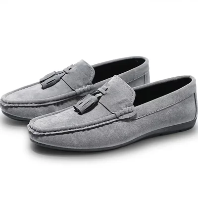 Mocasines Formales de Gamuza de Vestir para Hombre