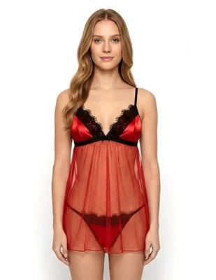 Baby doll cocoa lingerie