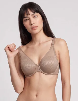 Brassiere demi warners copa preformada para mujer