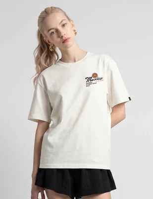 Playera manga corta Mits cuello redondo para mujer