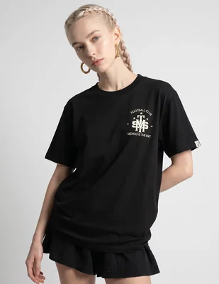 Playera manga corta Mits cuello redondo para mujer