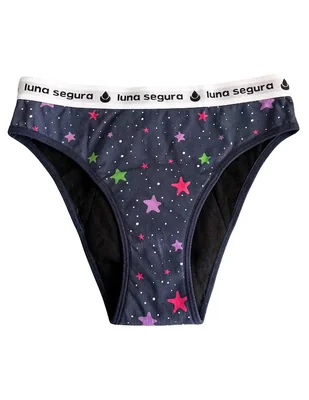 Panty menstrual Luna Segura flujo súper abundante
