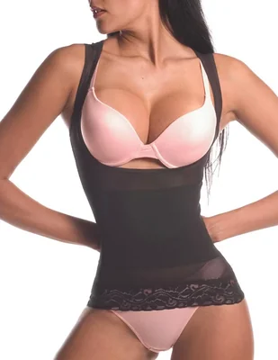Camiseta tipo faja Bellaform con compresión media para mujer