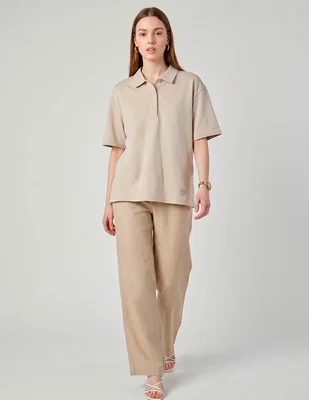 Playera tipo polo Colmar para mujer