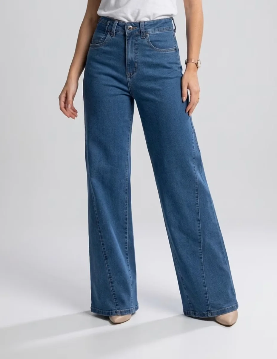 Jeans wide leg OBS Jeans para mujer