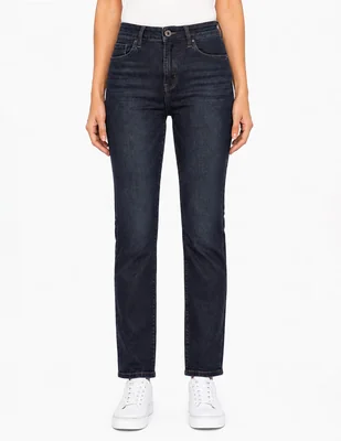 Jeans regular bota foley's corte cintura para mujer