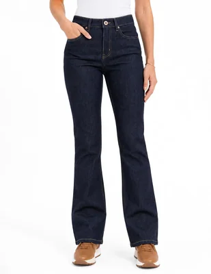 Jeans regular boot cintura foley's fd2615 para mujer