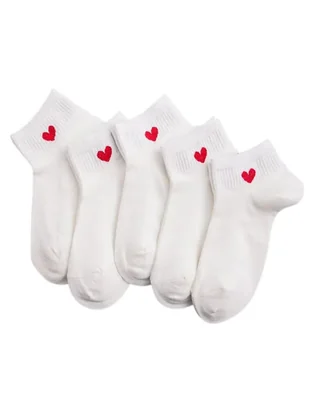 Tín Muytu de algodón para mujer 5 pares