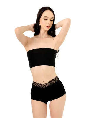 Conjunto de bra y panty Liu Liu de encaje