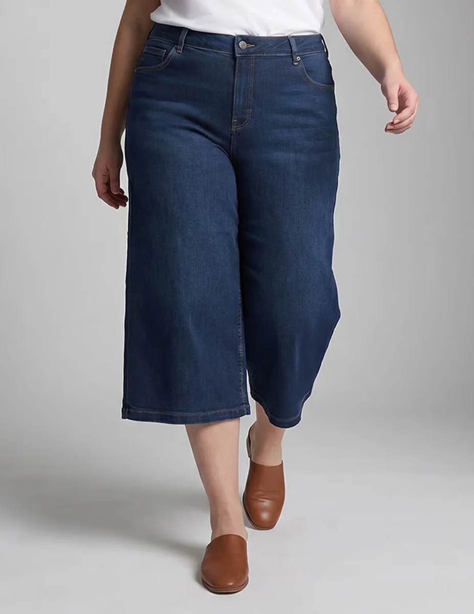 Jeans amplio Liz Claiborne para mujer