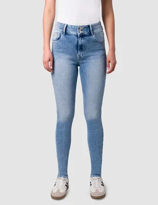Jeans regular skinny cintura alta oggi jeans katia cintura alta para mujer