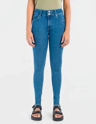Jeans regular skinny cintura alta oggi jeans skinny cintura alta para mujer