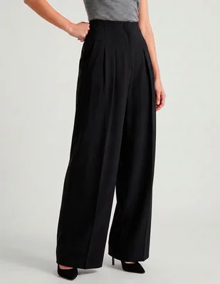 Pantalón relaxed map amplio para mujer
