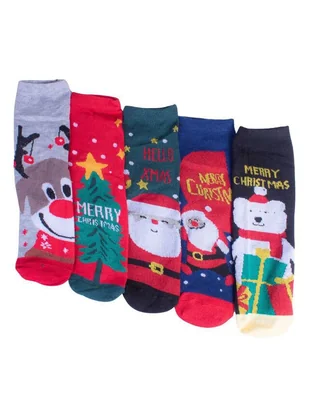 Set de calcetín Muytu de algodón para mujer 5 pares