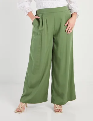 Pantalón coulotte The Pattern relajado para mujer