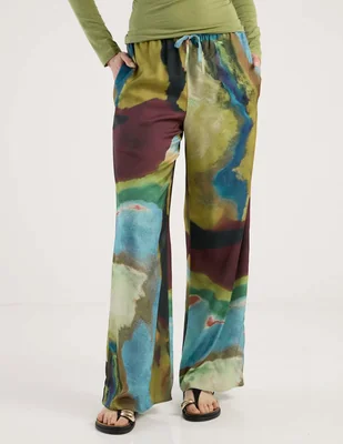 Pantalón relaxed Topshop amplio para mujer