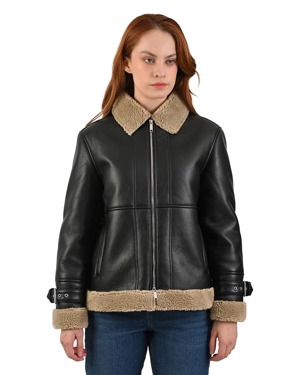 Chamarra casual ninewestimpermeable para mujer