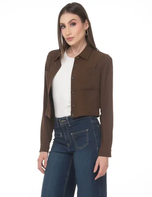 Chamarra casual lvyouimpermeable para mujer