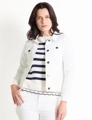 Chamarra denim 365 Essential para mujer