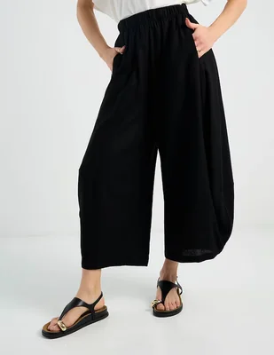 Pantalón coulotte Map amplio para mujer