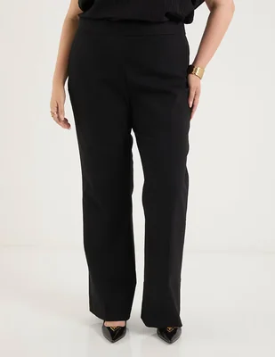 Pantalón de vestir liz claiborne amplio para mujer
