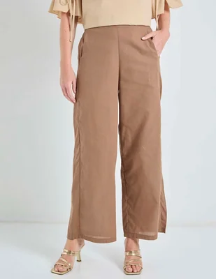 Pantalón relaxed loren's amplio para mujer