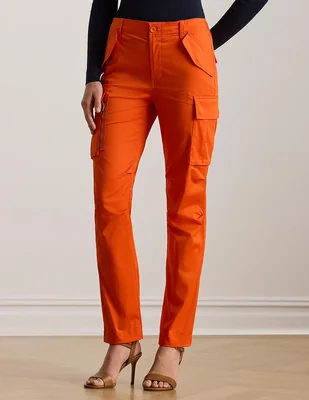 Pantalón cargo Lauren Ralph Lauren slim para mujer