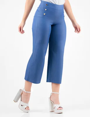 Pantalón capri Trinity regular para mujer