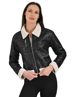 Chamarra casual ninewestimpermeable para mujer