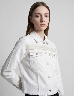 Chamarra Denim Chico'S Para Mujer