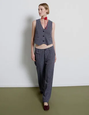 Pantalón Renatta&Go straight para mujer