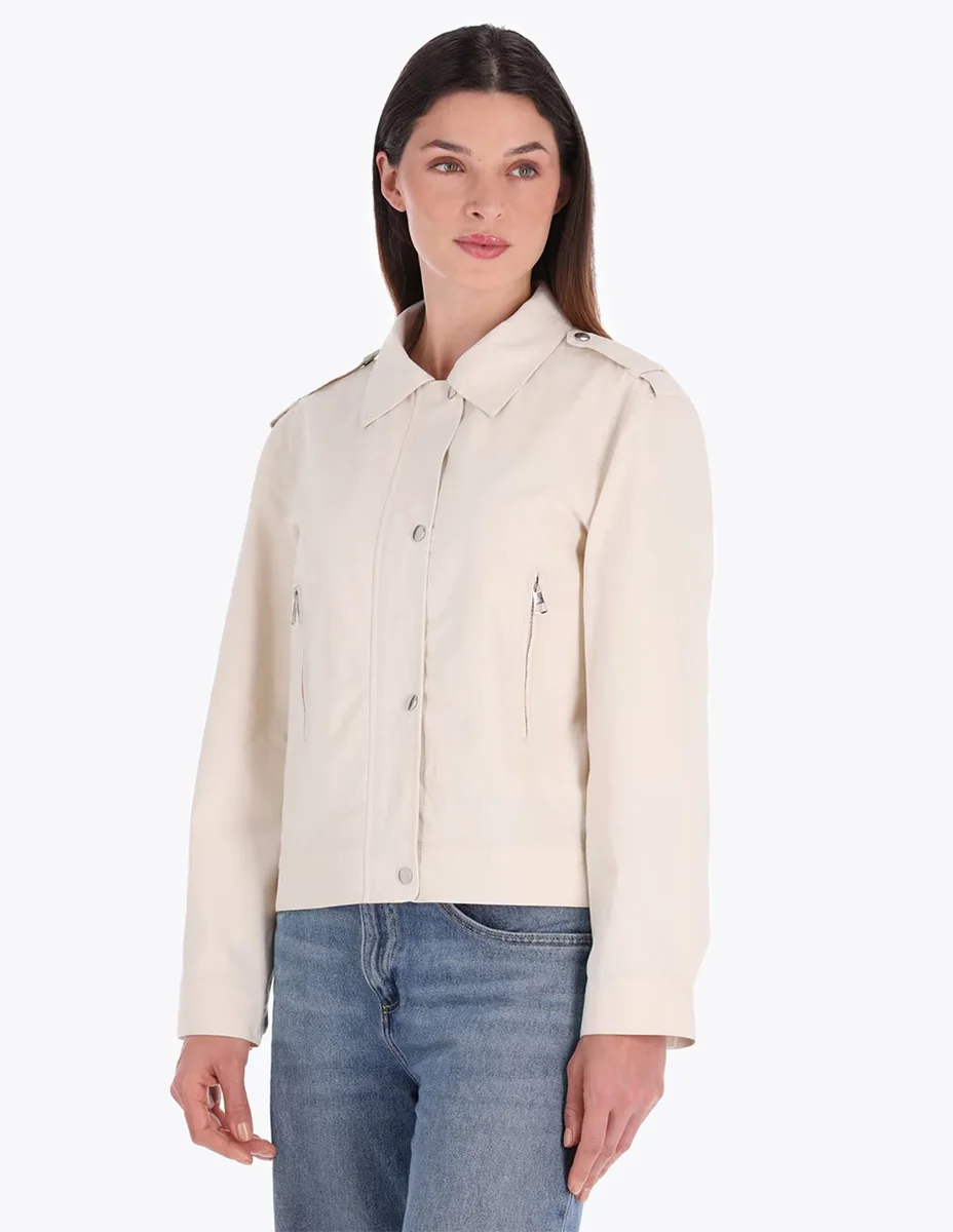 Chamarra casual Charme para mujer