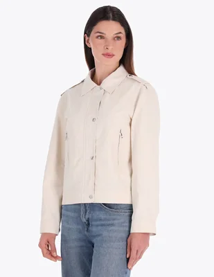 Chamarra casual Charme para mujer