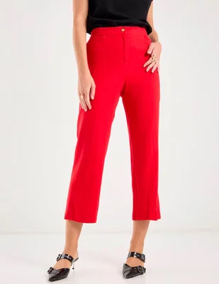 Pantalón capri Delirium straight para mujer