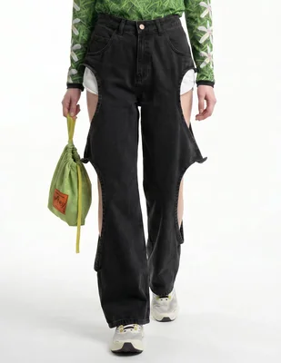 Pantalón jogger mancandy baggy para mujer