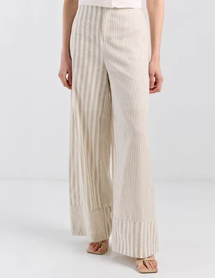 Pantalón coulotte Kur.Kuma straight para mujer