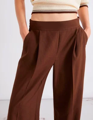 Pantalón relaxed Marella straight para mujer